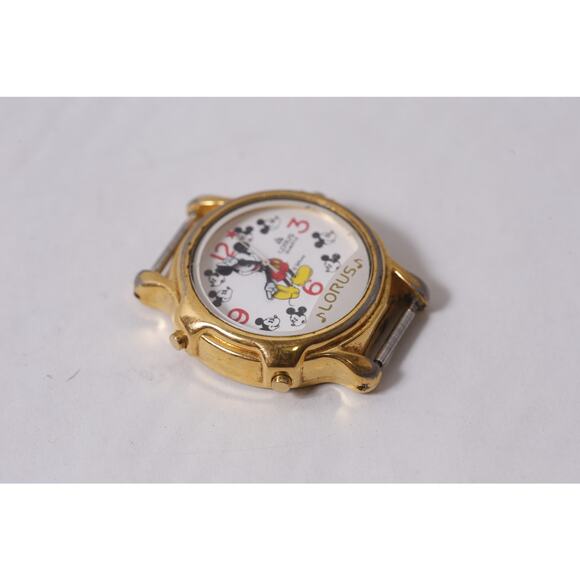 Disney Mickey Mouse Small Quartz Watch Face by Lorus Vintage Collectible